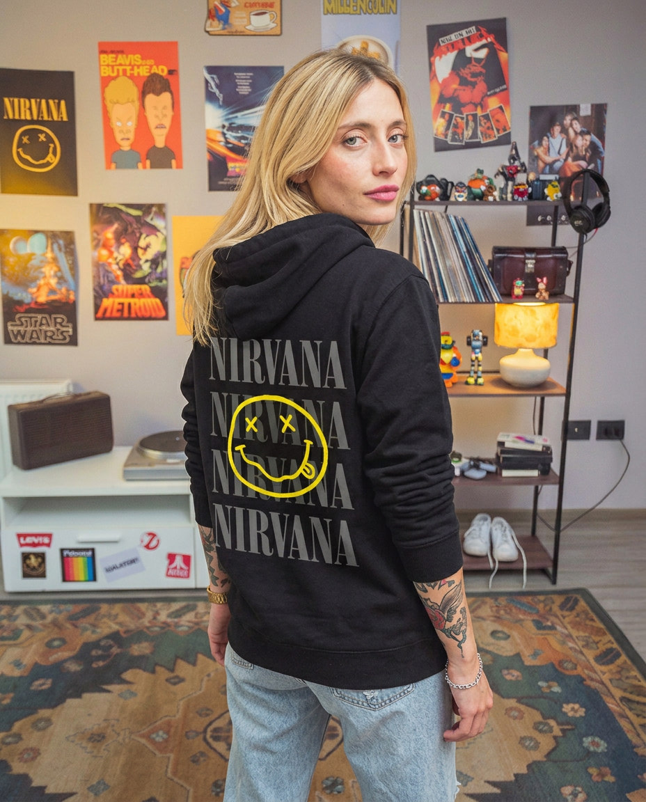 Poleron Mujer MTV Nirvana