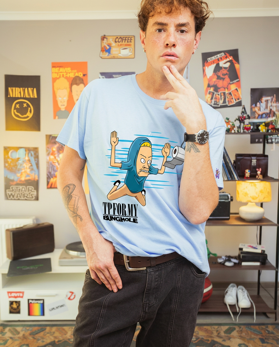 Polera MTV Hombre Beavis Bunghole