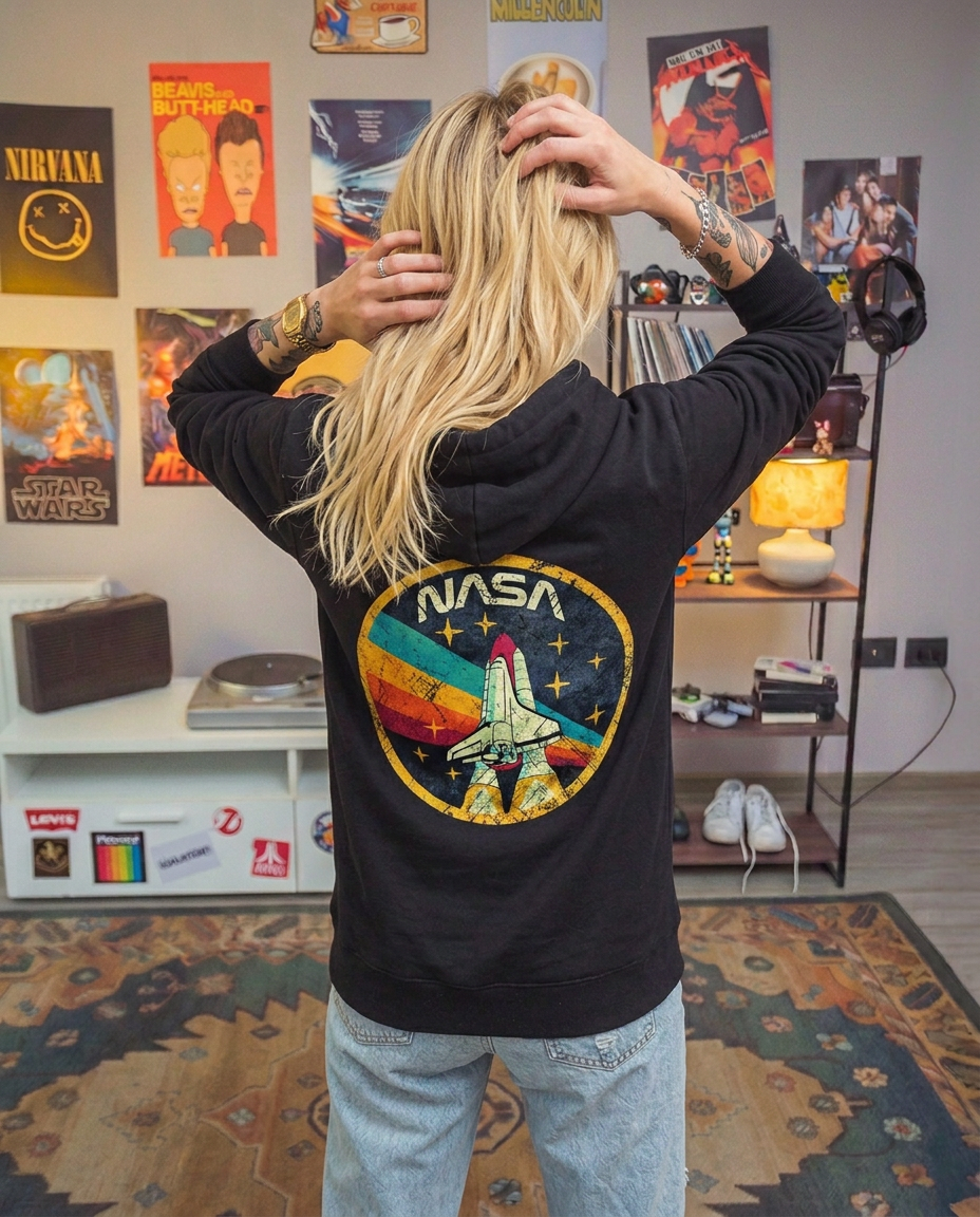 Poleron REWIND Mujer Nasa