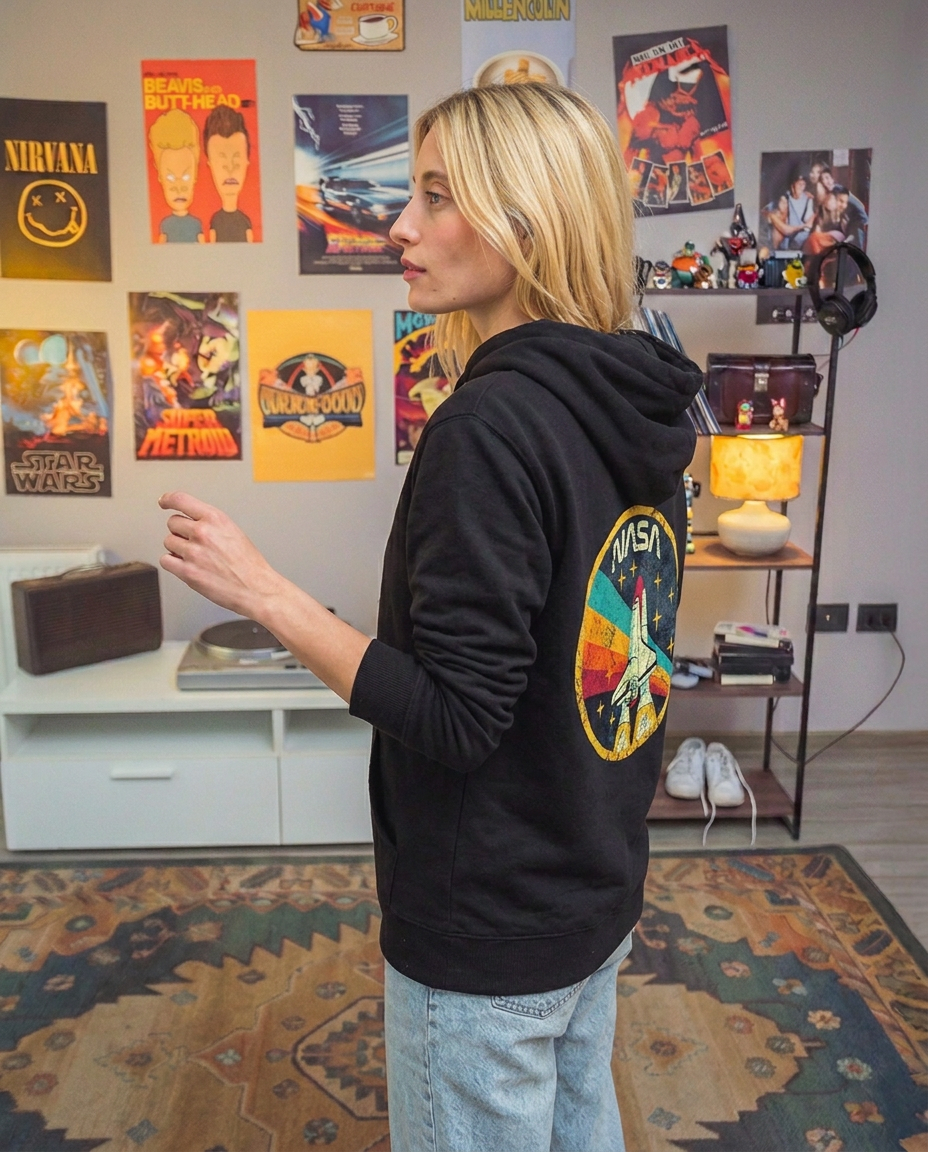 Poleron REWIND Mujer Nasa