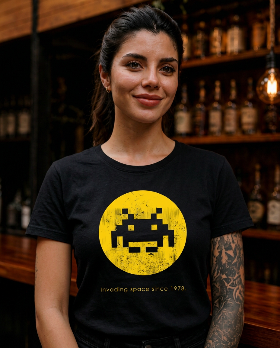 Polera FLIPPER Mujer Space invadets