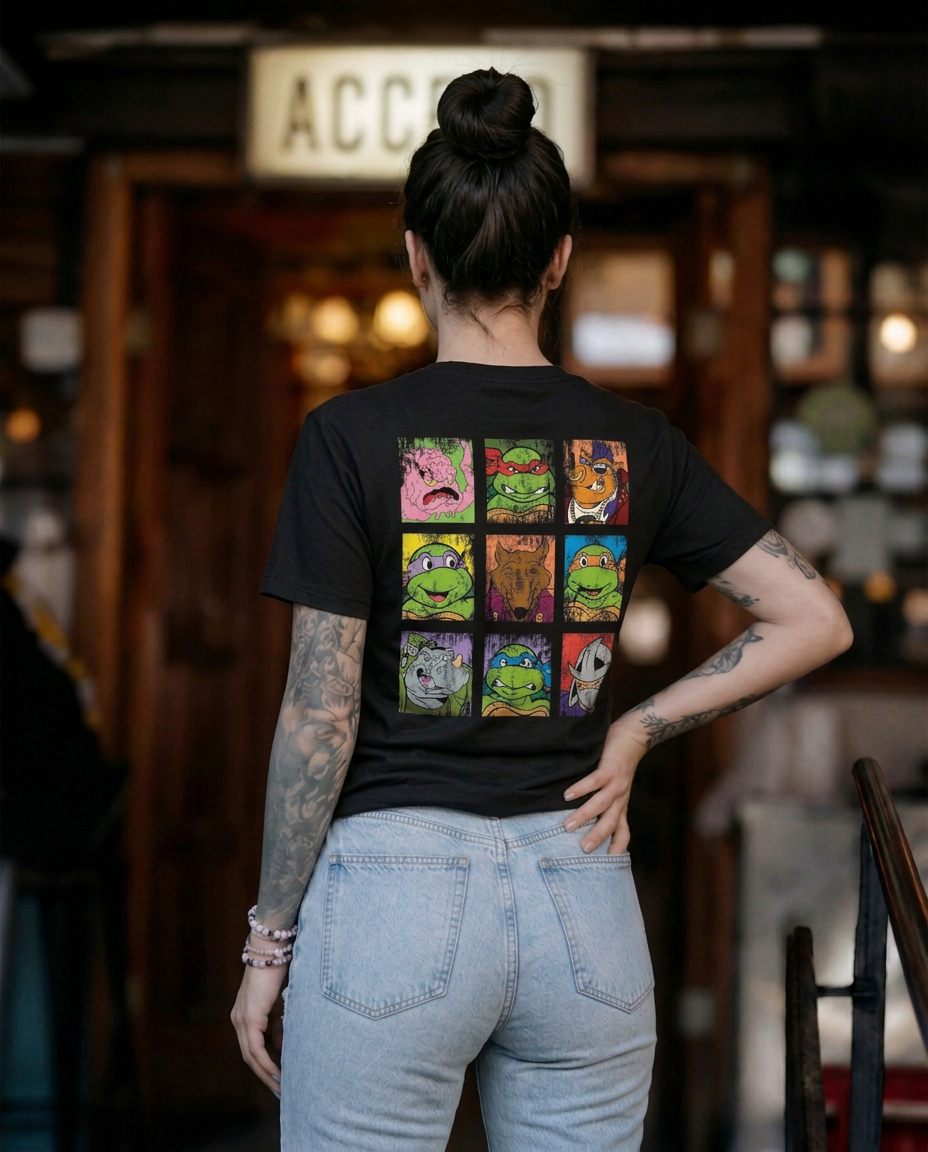 Polera FLIPPER Mujer TMNT
