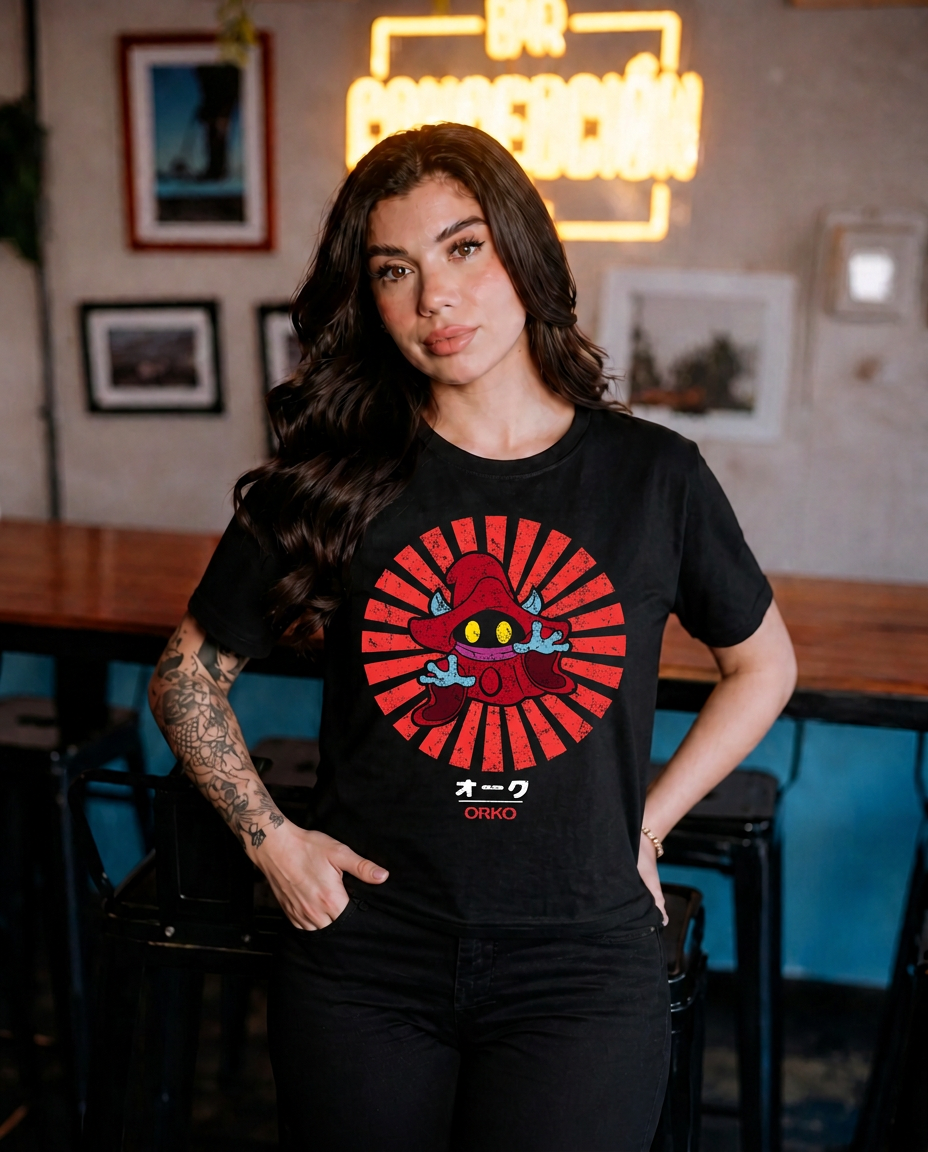 Polera CARICATURA Mujer Orko