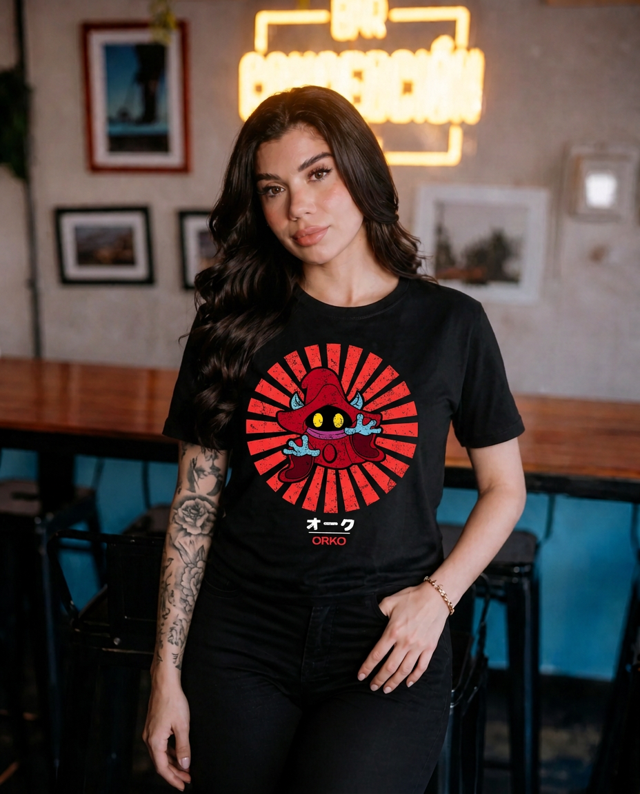 Polera CARICATURA Mujer Orko