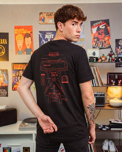 Polera CLUB NINTENDO Hombre Virtual boy