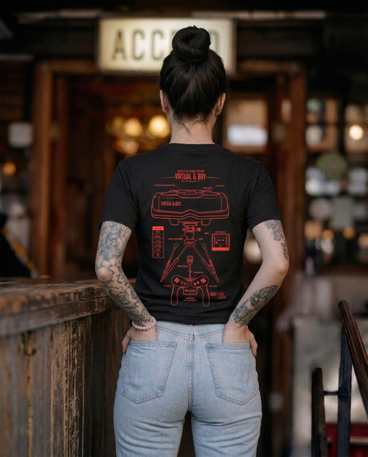 Polera CLUB NINTENDO Mujer Virtual boy