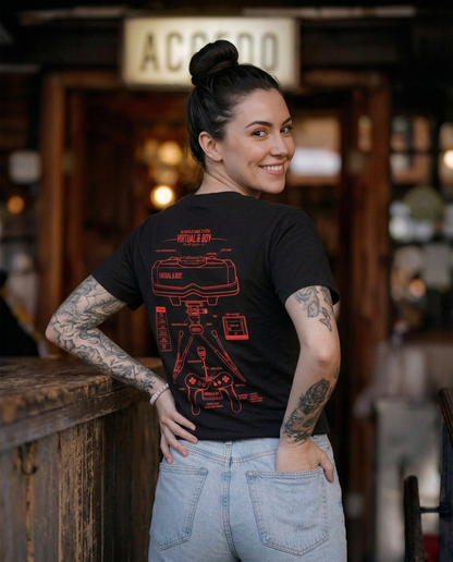 Polera CLUB NINTENDO Mujer Virtual boy