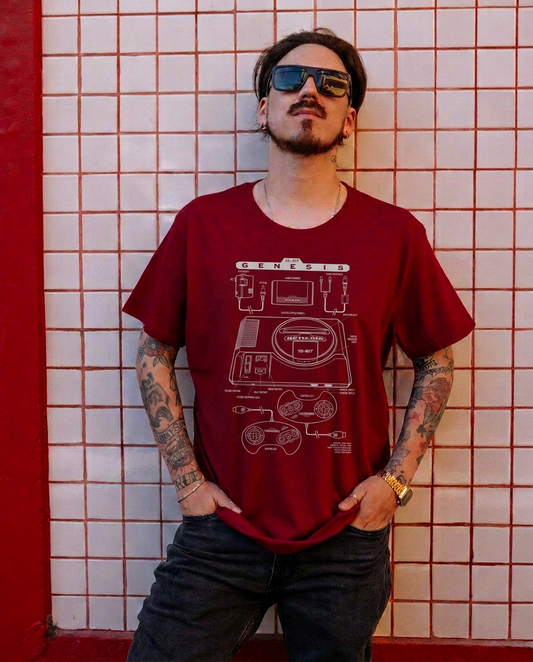 Polera CLUB NINTENDO Hombre Génesis