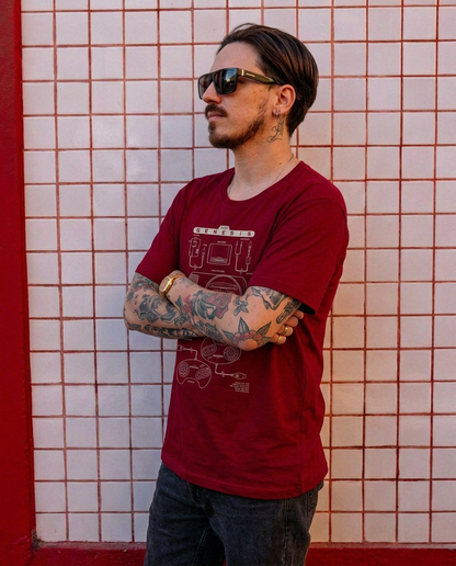Polera CLUB NINTENDO Hombre Génesis