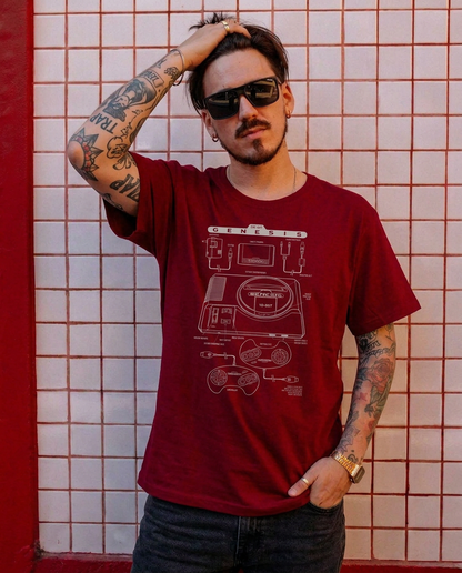 Polera CLUB NINTENDO Hombre Génesis