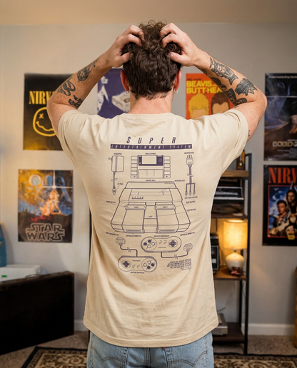 Polera CLUB NINTENDO Hombre Snes