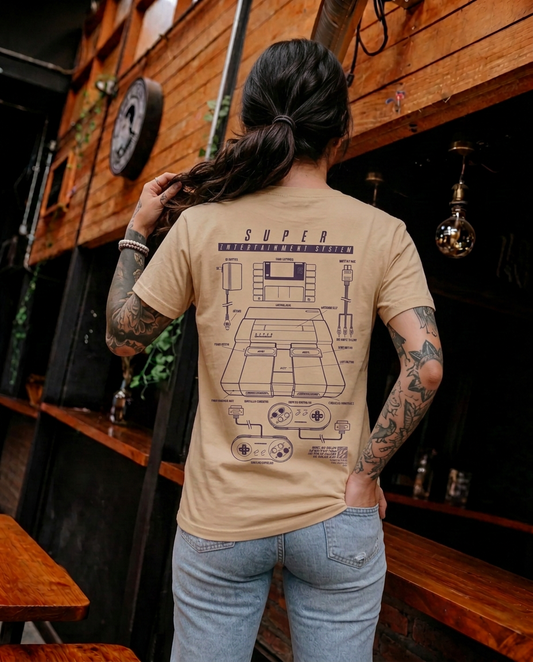 Polera CLUB NINTENDO Mujer Snes