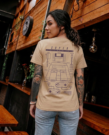 Polera CLUB NINTENDO Mujer Snes